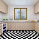 Floor stickers waterproof and wear-resistant kitchen thickened anti-skid floor renovation stickers PVC self-adhesive wallpaper