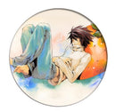 Envío Gratis Anime Death Note Cosplay insignia broche L·Lawliet Killer Yagami Light Pins insignias para mochilas niños regalo
