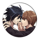 Envío Gratis Anime Death Note Cosplay insignia broche L·Lawliet Killer Yagami Light Pins insignias para mochilas niños regalo