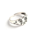 XIYANIKE 925 Sterling Silver Creative Crying Face Tears Ring Neutral Retro Fashion Jewelry Factory Direct Wholesale Gift Кольцо
