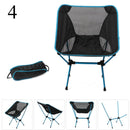 Detachable Portable Folding Moon Chair Camping Outdoor Chairs Beach Fishing Chair Ultralight Garden Hiking Picnic Seat Furniture