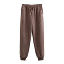 Tangada Women couple sweatshirt fleece 100% cotton amygreen oversized hood hoodies sweatshirts plus size SD60