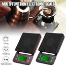 3kg 0.1g 5kg 0.1g Coffee Weighing 0.1g Drip Coffee Scale with Timer Digital Kitchen Scale High Precision LCD Scales