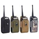 1000D Taktische Molle Radio Walkie Talkie Tasche Gürteltasche Halter Tasche Tragbare Interphone Holster Tragetasche für Jagd Camping