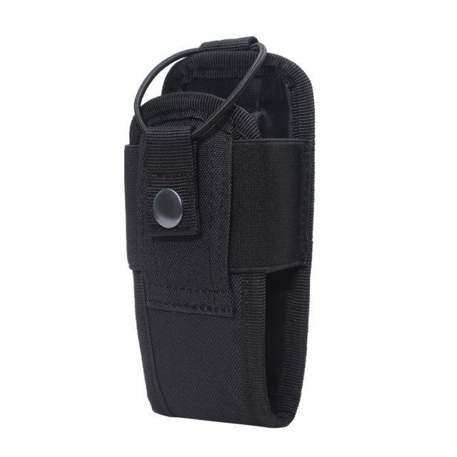 1000D táctico Molle Radio Walkie Talkie bolsa cintura bolsa soporte bolsillo portátil interfono funda bolsa de transporte para caza Camping