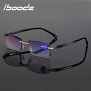 seefly Lesebrille Männer Anti Blue Rays Presbyopie Brille Frauen Vintage Randlose Brille Dioptrie +1.0 1.5 2.0 2.5 3.0 3.5 4.0