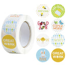 Gift Sealing Stickers 500pcs Thank you Love Design Diary Scrapbooking Stickers Festival Birthday Party Gift Decorations Labels