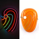 Glowing Neon EL Party Mask Halloween LED Mask Scary Cosplay Party Mask Light Up Masque Masquerad Mask Glow In The Dark