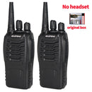 2/4PCS Original Baofeng BF-888S Walkie Talkie 5W BF 888S 6KM UHF 400-470MHZ Transmitter FM Transceiver BF888S with Earphone