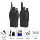 2/4PCS Original Baofeng BF-888S Walkie Talkie 5W BF 888S 6KM UHF 400-470MHZ Transmitter FM Transceiver BF888S with Earphone
