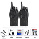 2/4PCS Original Baofeng BF-888S Walkie Talkie 5W BF 888S 6KM UHF 400-470MHZ Transmitter FM Transceiver BF888S with Earphone