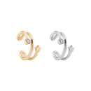 2020 nueva moda perla Ear Cuff Bohemia apilable en forma de C CZ diamantes de imitación pequeños pendientes de Clip para mujer joyería de boda