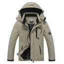 Winter Parka Herren Windschutz Plus Samt Dicke Warme Winddichte Pelzmäntel Herren Military Kapuzenanorak Jacken Herren Winterjacken