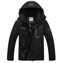 Winter Parka Herren Windschutz Plus Samt Dicke Warme Winddichte Pelzmäntel Herren Military Kapuzenanorak Jacken Herren Winterjacken
