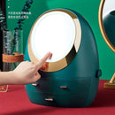 Fashion Big Capacity Cosmetic Storage Box Waterproof Dustproof Bathroom Desktop Beauty Makeup Organizer Skin Care Storage Drawer