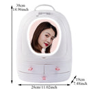 Fashion Big Capacity Cosmetic Storage Box Waterproof Dustproof Bathroom Desktop Beauty Makeup Organizer Skin Care Storage Drawer