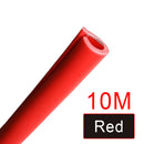 The Doorline Shield | U-Type Rubber Car Door Edge Protection Trim (5m, Red/Blue)