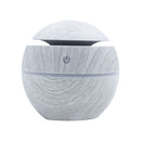 130ML USB Aroma Diffuser  Ultrasonic Cool Mist Humidifier Air Purifier 7 Color Change LED Night light for Office Home
