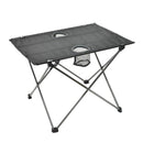 All Aluminum Alloy Folding Tables and Chairs Outdoor Picnic Table Set Ultra-light Casual Barbecue Camping Table Portable