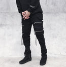 Hip Hop Cargo Pants Men Streetwear Cotton Joggers Fashion Sweatpants Male Casual Harem Trousers Summer Harajuku Pants Men Women