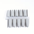 10pcs Silicone Nail Drill Bit Rubber Manicure Drills Electric Rotary Mills Cutter Cuticle Polishing Tools Nail Salon Accessories