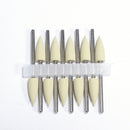 10pcs Silicone Nail Drill Bit Rubber Manicure Drills Electric Rotary Mills Cutter Cuticle Polishing Tools Nail Salon Accessories