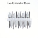 10pcs Silicone Nail Drill Bit Rubber Manicure Drills Electric Rotary Mills Cutter Cuticle Polishing Tools Nail Salon Accessories