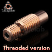 Trianglelab Bi-Metal Heatbreak Bimetal Heat Break For E3D V6 HOTEND Heater Block For Prusa i3 MK3 Break 1.75MM Filament Smooth