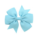 1 pcs Colors Solid Grosgrain Ribbon Bows Clips Hairpin Girl&