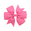 1 pcs Colors Solid Grosgrain Ribbon Bows Clips Hairpin Girl&