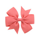 1 pcs Colors Solid Grosgrain Ribbon Bows Clips Hairpin Girl&
