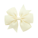 1 pcs Colors Solid Grosgrain Ribbon Bows Clips Hairpin Girl&