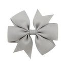 1 pcs Colors Solid Grosgrain Ribbon Bows Clips Hairpin Girl&