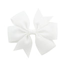 1 pcs Colors Solid Grosgrain Ribbon Bows Clips Hairpin Girl&