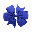 1 pcs Colors Solid Grosgrain Ribbon Bows Clips Hairpin Girl&