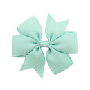 1 pcs Colors Solid Grosgrain Ribbon Bows Clips Hairpin Girl&