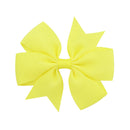 1 pcs Colors Solid Grosgrain Ribbon Bows Clips Hairpin Girl&