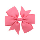 1 pcs Colors Solid Grosgrain Ribbon Bows Clips Hairpin Girl&
