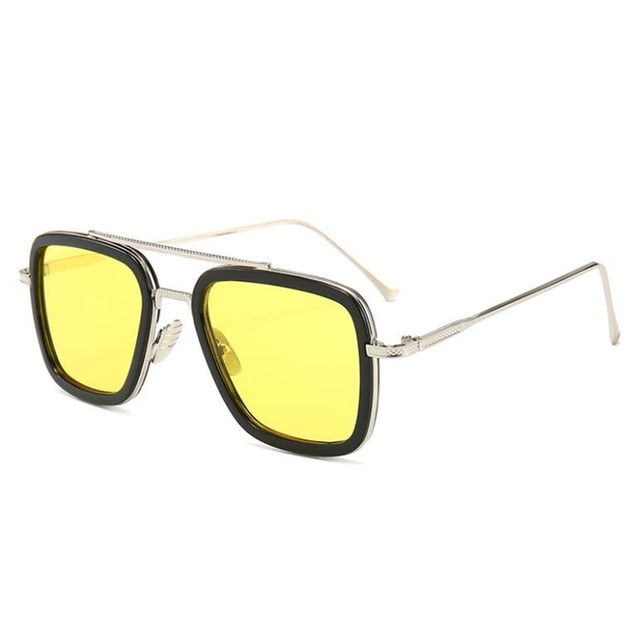 Iron-Man Brille Film Superheld Peter Parker Cosplay Edith Sonnenbrille Prop