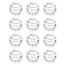 24/48pcs EID Mubarak Decor Stickers Ramadan Mubarak Decoration Islam Muslim Festival Favor Gifts Labels HAJJ Ramadan Kareem