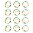 24/48pcs EID Mubarak Decor Stickers Ramadan Mubarak Decoration Islam Muslim Festival Favor Gifts Labels HAJJ Ramadan Kareem