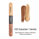 Double Head Liquid Concealer Cream 2 Colors Brighten Face Contour Repair Stick Lasting Highlighter Pencil Makeup Cosmetics TSLM2