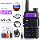 BaoFeng UV 5R Walkie Talkie Radio Station Comunicador UV-5R HAM Transceiver Dual-Band Intercom Handheld Talkie Walkie UV82