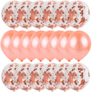 20pcs Gold Confetti Balloons Set Metallic Chrome ballon Birthday Party Wedding Decoration Anniversary Globos Baby Shower Balloon