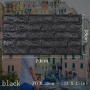 Pegatinas de pared 3D de 70x38cm, decoración de habitación de ladrillo de espuma autoadhesiva, papel tapiz 3D DIY, decoración de pared, pegatina de pared de salón para habitación de niños