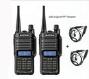 2pcs high quality 10W 25km Baofeng UV-9R plus  ham radio cb radio comunicador waterproof walkie talkie baofeng uv 9r plus рация
