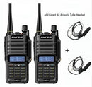 2pcs high quality 10W 25km Baofeng UV-9R plus  ham radio cb radio comunicador waterproof walkie talkie baofeng uv 9r plus рация