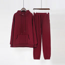 Toppies Damen Trainingsanzüge Sport Hosenanzug Lässige Hoodies Fleece Sweatshirt Weibliche Jacke Jogginghose Harajuku Kleidung