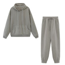 Toppies Damen Trainingsanzüge Sport Hosenanzug Lässige Hoodies Fleece Sweatshirt Weibliche Jacke Jogginghose Harajuku Kleidung