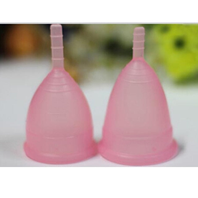 Menstruationstasse für Frauen Damenhygiene medizinische Silikontasse Menstruationstasse wiederverwendbare Lady Cup Menstruationstasse als Pads heiß